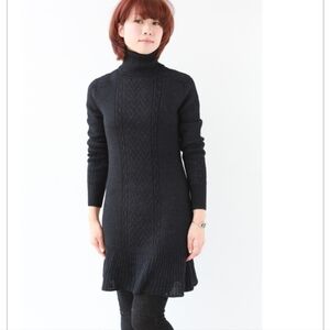 Theory Dashana Leuna alpaca/silk blend sweater dress SZ S